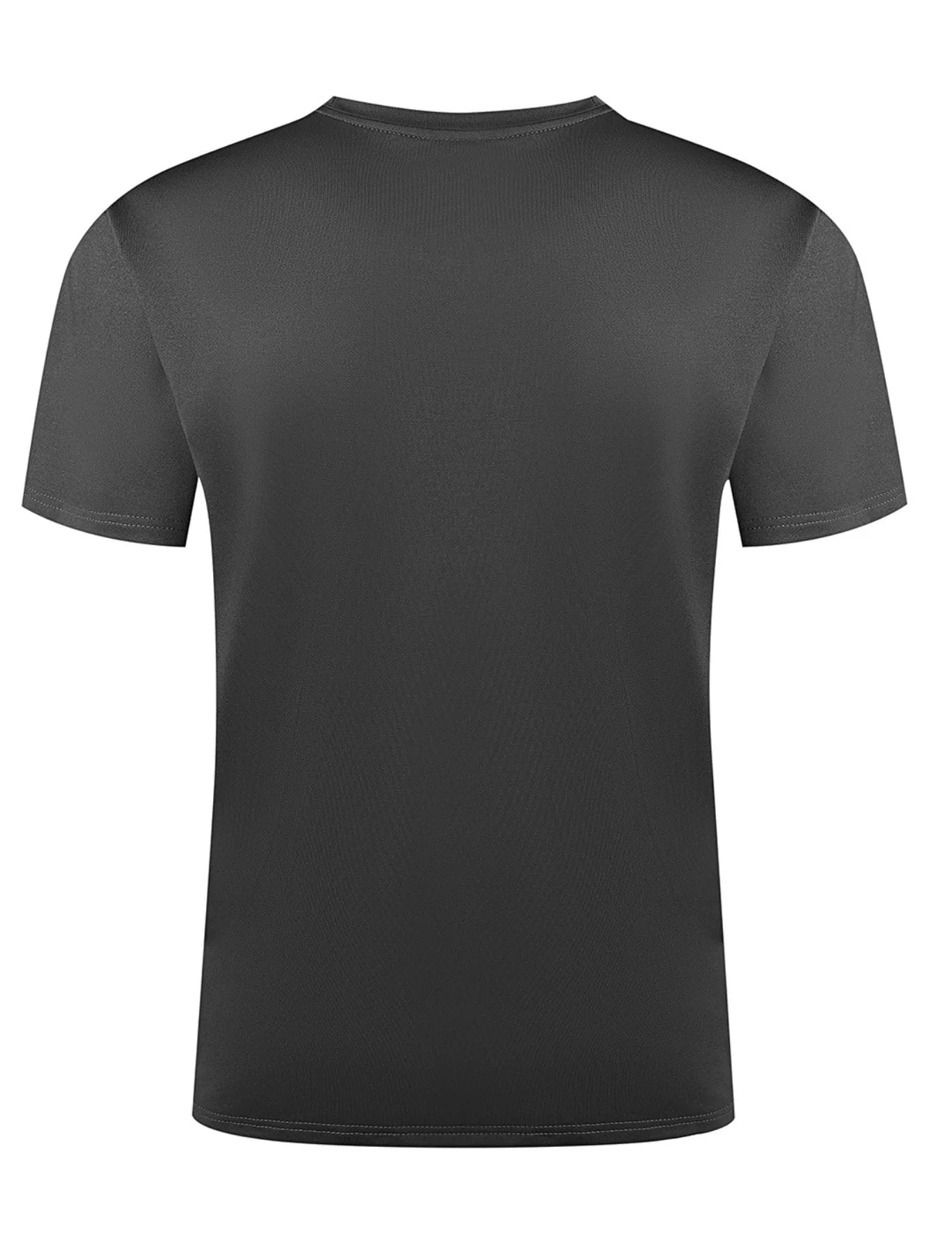 Men's Summer 100 Cotton Fashionable Casual Loose Large Geometric Bear Pattern Printed Sports Round Neck Short Sleeve T-shirt Top