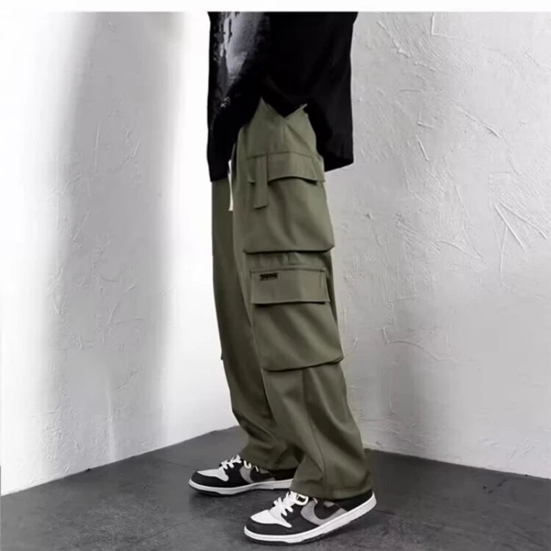 Men's Sweatpants Baggy Pants Man Gym Sport Big Size Mens Trousers Clothing Cargo Y2k