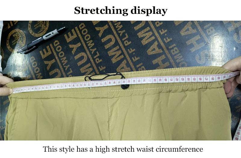 American Style Casual Pants Cargo Trousers High Street Drawstring Workwear Trendy Loose Versatile Straight Wide-Leg Casual Pants