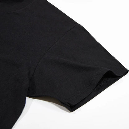 Cotton Fashion Bear Pattern Printed Men's T Shirt Round Neck Loose Tops Breathable Comfortable Casual Oversized Women Clothing