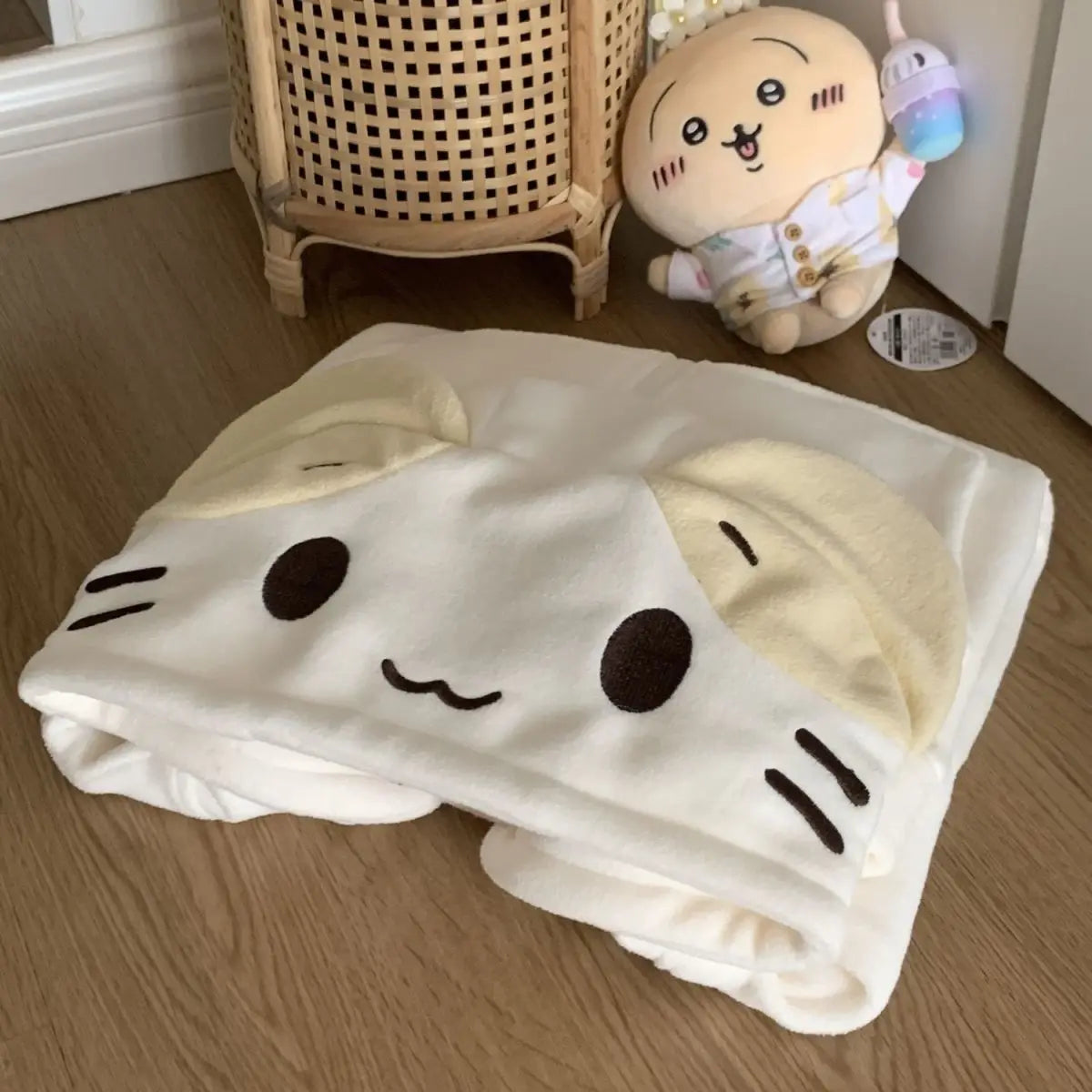 Oversize Deeptown Kawaii Lolita Style Women Fleece Hoodies Cutecore Japanese Soft Girl Zipper Sweatshirt Casual Cartoon Cardigan