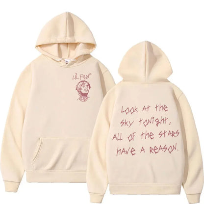 Rapper Lil Peep Tour Concert Hoodie Men's Hip Hop Fashion Pullover Sweatshirt Unisex Casual Long Sleeve Hooded Gothic Streetwear