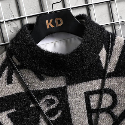 Knitted Sweater Stripe Pullovers Printing Round Neck Sweater Autumn/Winter Designer Quality Casual Clothing Jumper