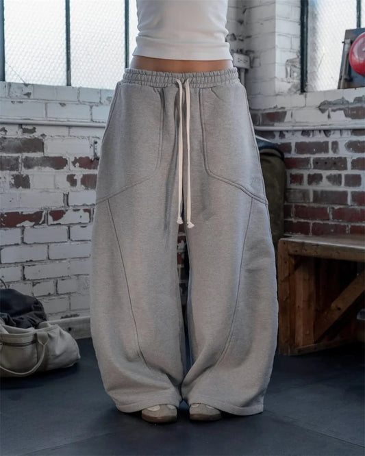 Street Hip-hop Goth Harajuku Fashion Versatile Straight Wide-leg Pants Retro Y2K Casual Loose Trousers