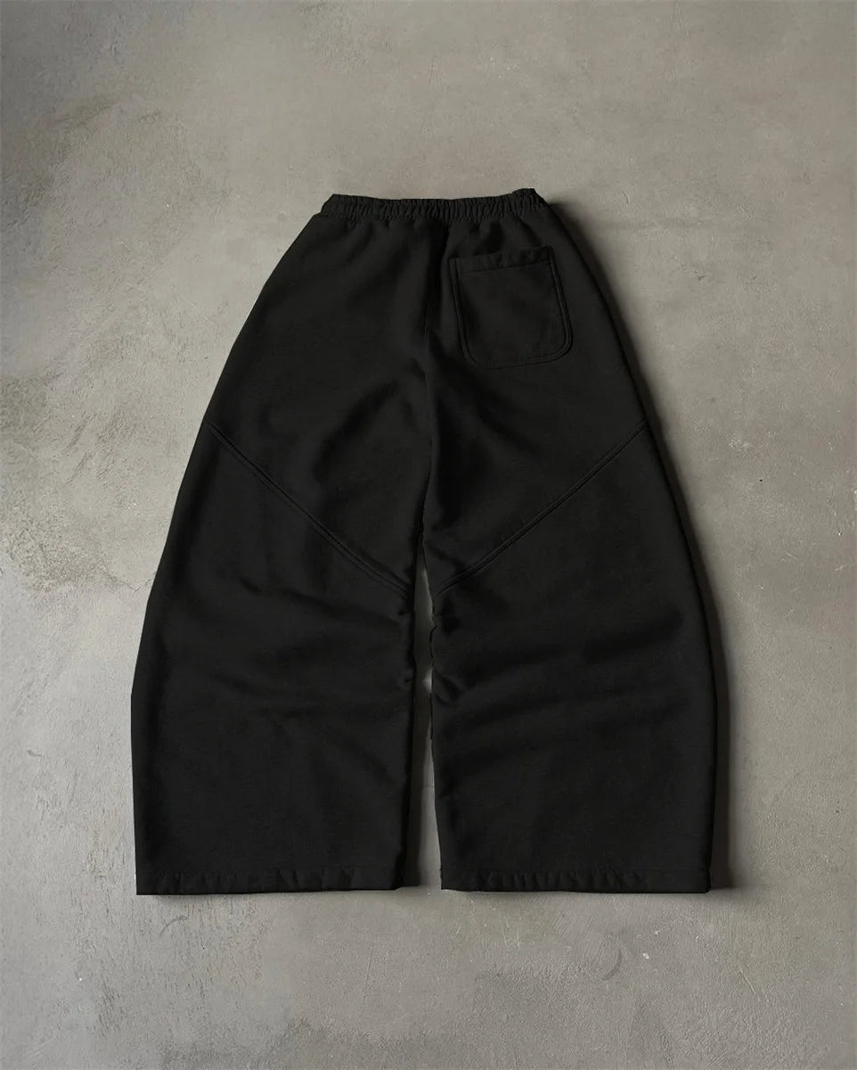 Street Hip-hop Goth Harajuku Fashion Versatile Straight Wide-leg Pants Retro Y2K Casual Loose Trousers