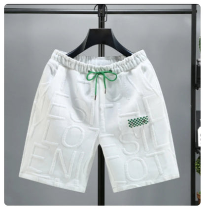 New Fashion knitted Shorts Men Comfortable Elastic Waist Clothing Male Breathable Short Trousers plus size