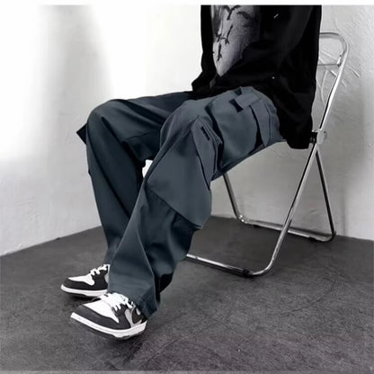 Men's Sweatpants Baggy Pants Man Gym Sport Big Size Mens Trousers Clothing Cargo Y2k